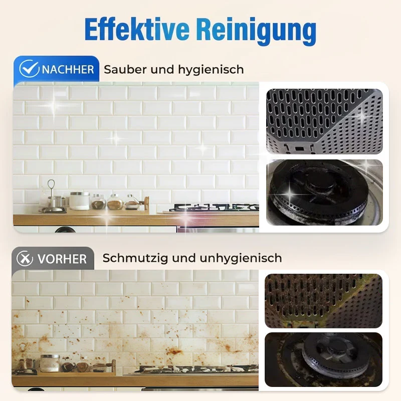 🔥📢50 % Rabatt und versandkostenfrei !!!⏰Hochdruck-Dampfreiniger mit LCD-Display｜Vielseitig für Zuhause, Auto & Küche｜Effektiv gegen Fett & Bakterien✨ - Image 5