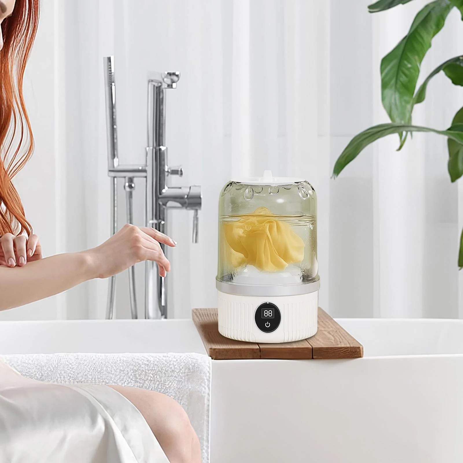 Mini Waschmaschine – Kabellos, Kompakt & Hygienisch -Remifa® - Image 7