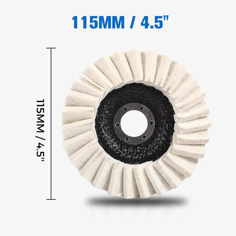⚡50 % RABATT !!✨ Wollpolierscheibe für Winkelschleifer – Hochglanz-Spiegelfinish! Langlebig Vielseitig! 🔧 - Image 9