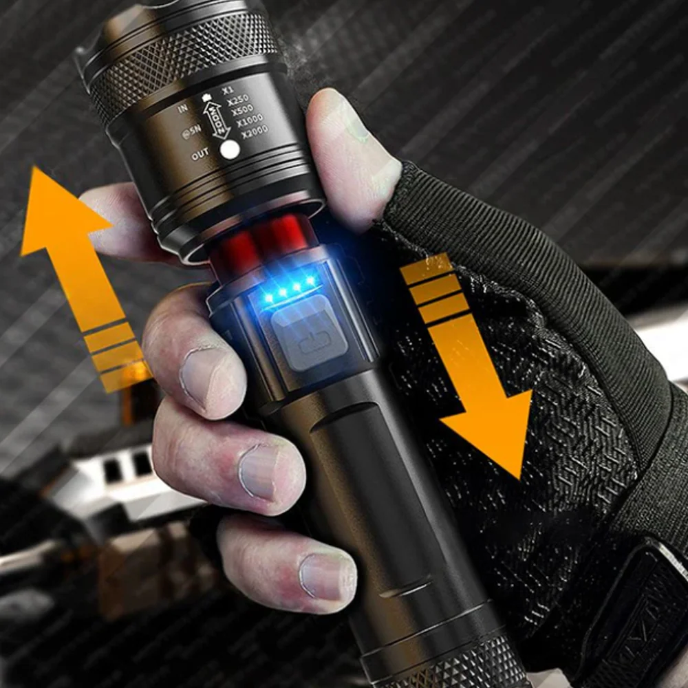 🔥heißer Verkauf🔥Zoombare Taschenlampe mit superstarkem Licht -Remifa® - Image 11